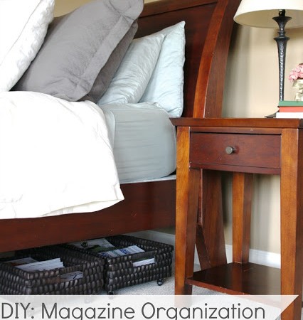 Diy Pottery Barn Knock Off Underbed Basket Simply Organized