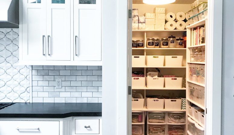 Organized Walk In Pantry Pull Out Pantry Cabinet Simply Organized