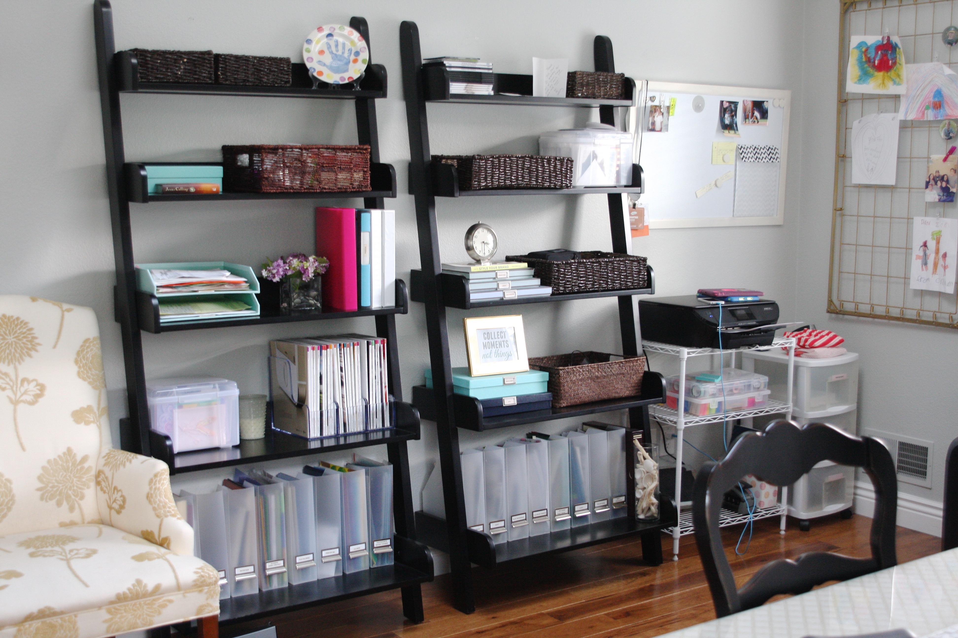 One Room Challenge: Office Organization - Simply Organized