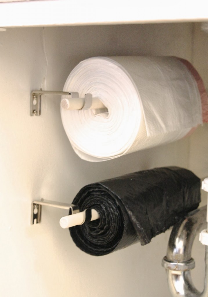 This is a Genius Way to Store Your Garbage Bags