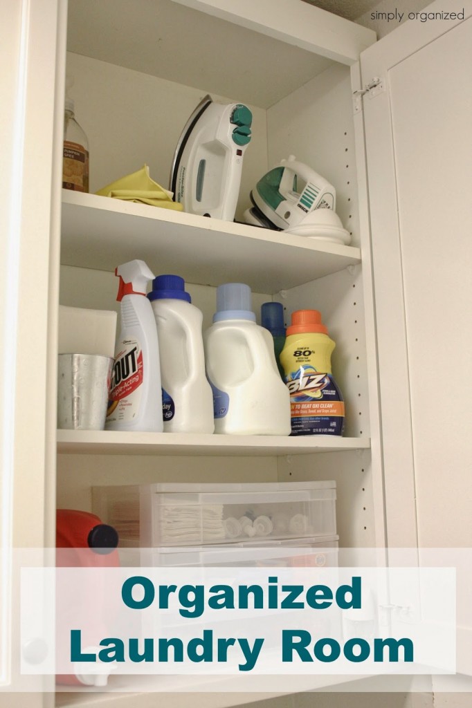 Organized Laundry Room - simply organized