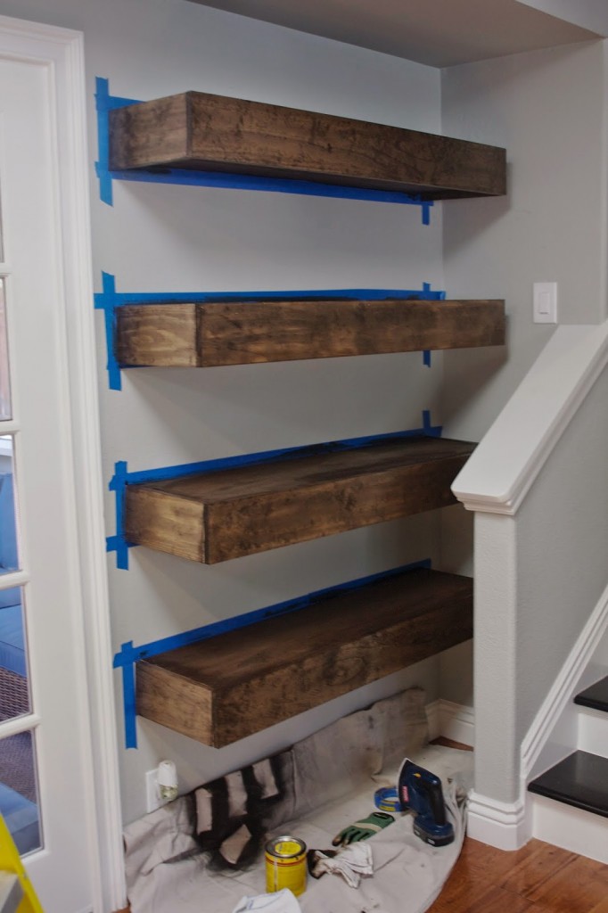 Storage Wins: Acrylic Floating Shelves - Simply Organized