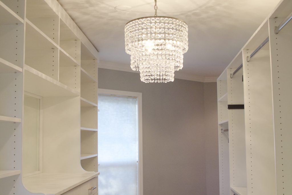 custom-closet-chandelier