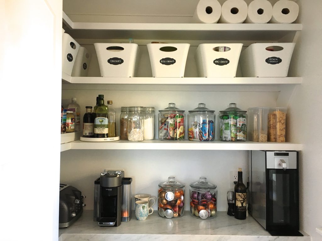 dream pantry organized by simply organized