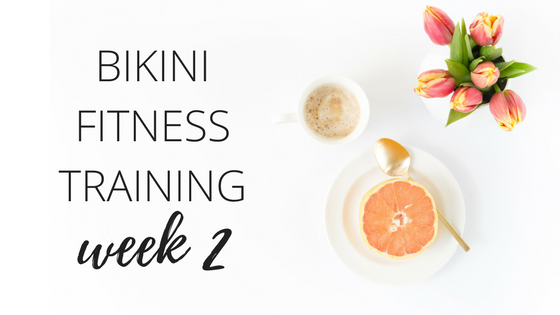 Fitness Update: Bikini Fitness Training