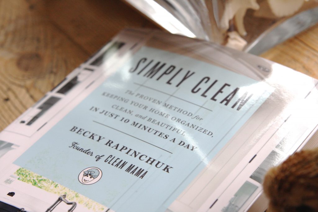 Simply Clean Book by Becky of Clean Mama