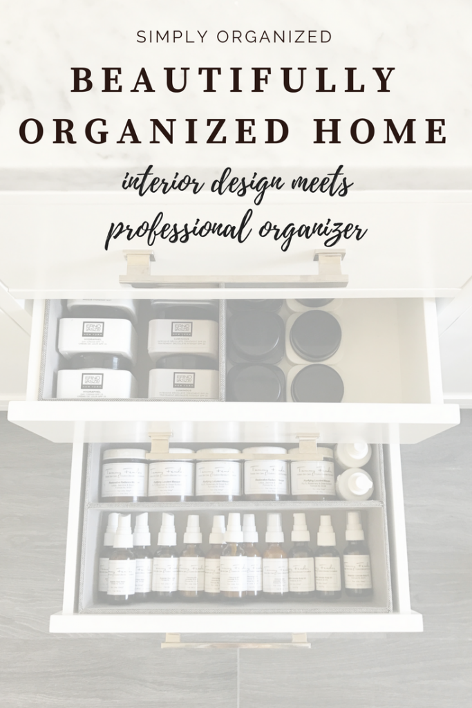 Interior Design Meets Professional Organizer by Simply Organized