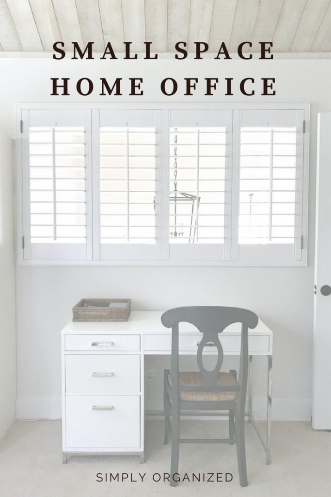Small Space Home Office by Simply Organized