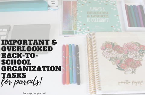 Overlooked Back-to-School Organization Tasks for Parents!