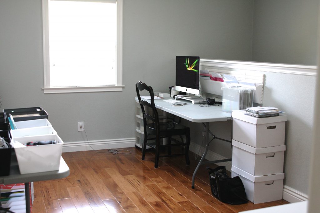 Organized Kids Desk on a Budget - Simply Organized