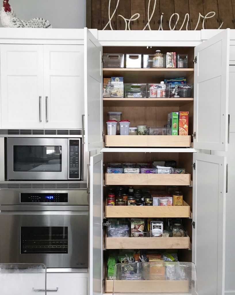 SO Home Professional Organizer Organized Pull Out Pantry Kitchen Organization Danville CA