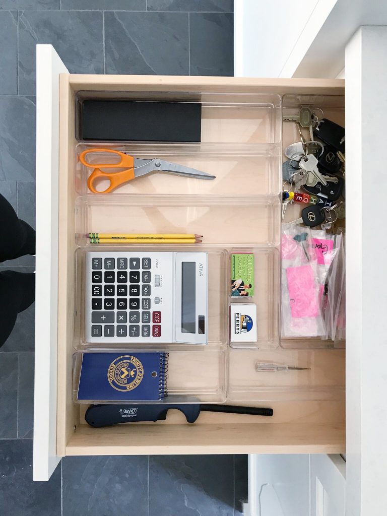 How To Organize Drawers with Clear Dividers