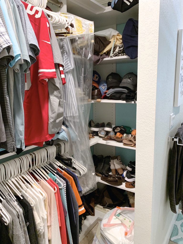 Simply Done: How To Simply Update A Small Master Closet - Simply Organized