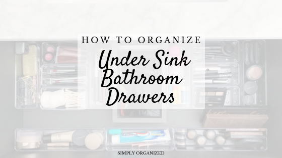 simply-organize painted bathroom sink