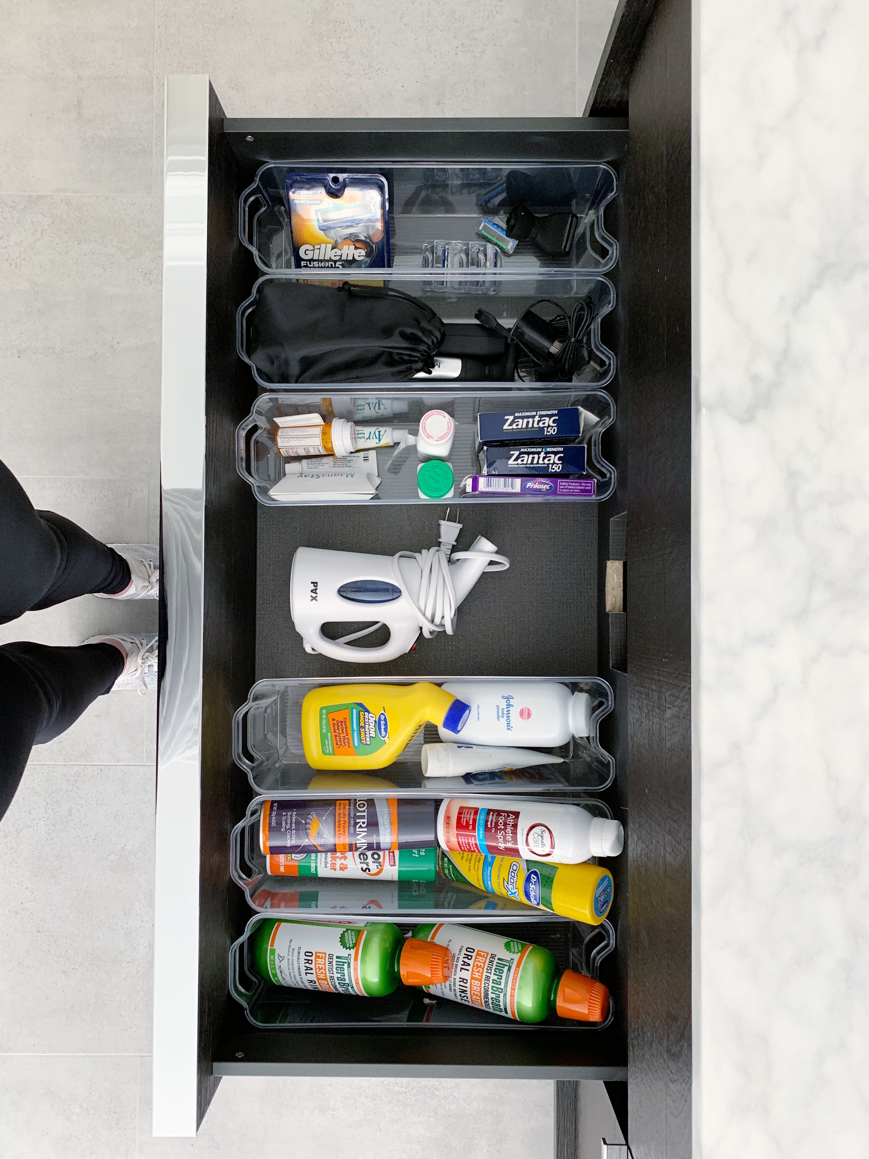 Simply Done: How To Organize Under Sink Bathroom Drawers - Simply