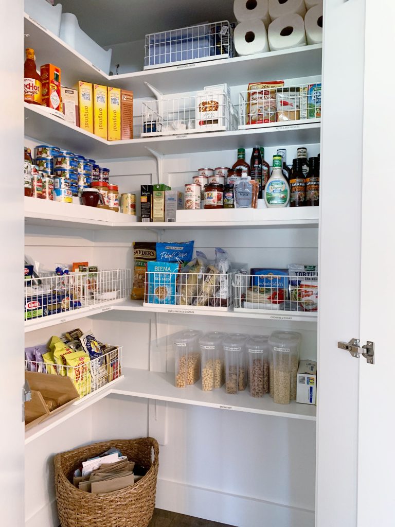Simply Done: A Stunning Corner Pantry & More - simply organized