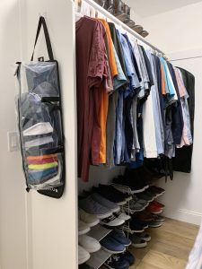 Simply Done: Inexpensive & Easy Solutions for a Temporary Closet - Simply Organized