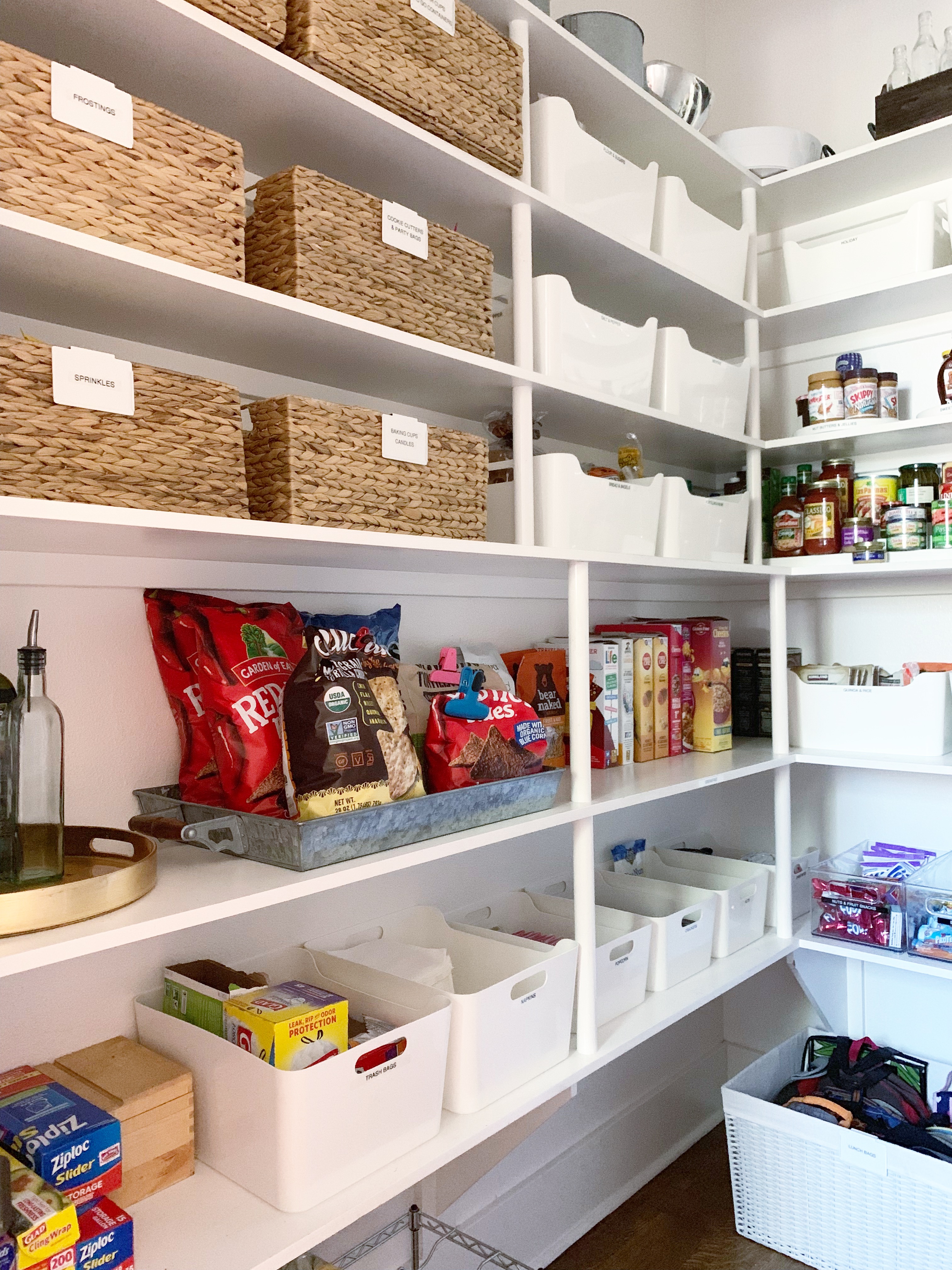 How To Organize A Walk-In Pantry In A Weekend