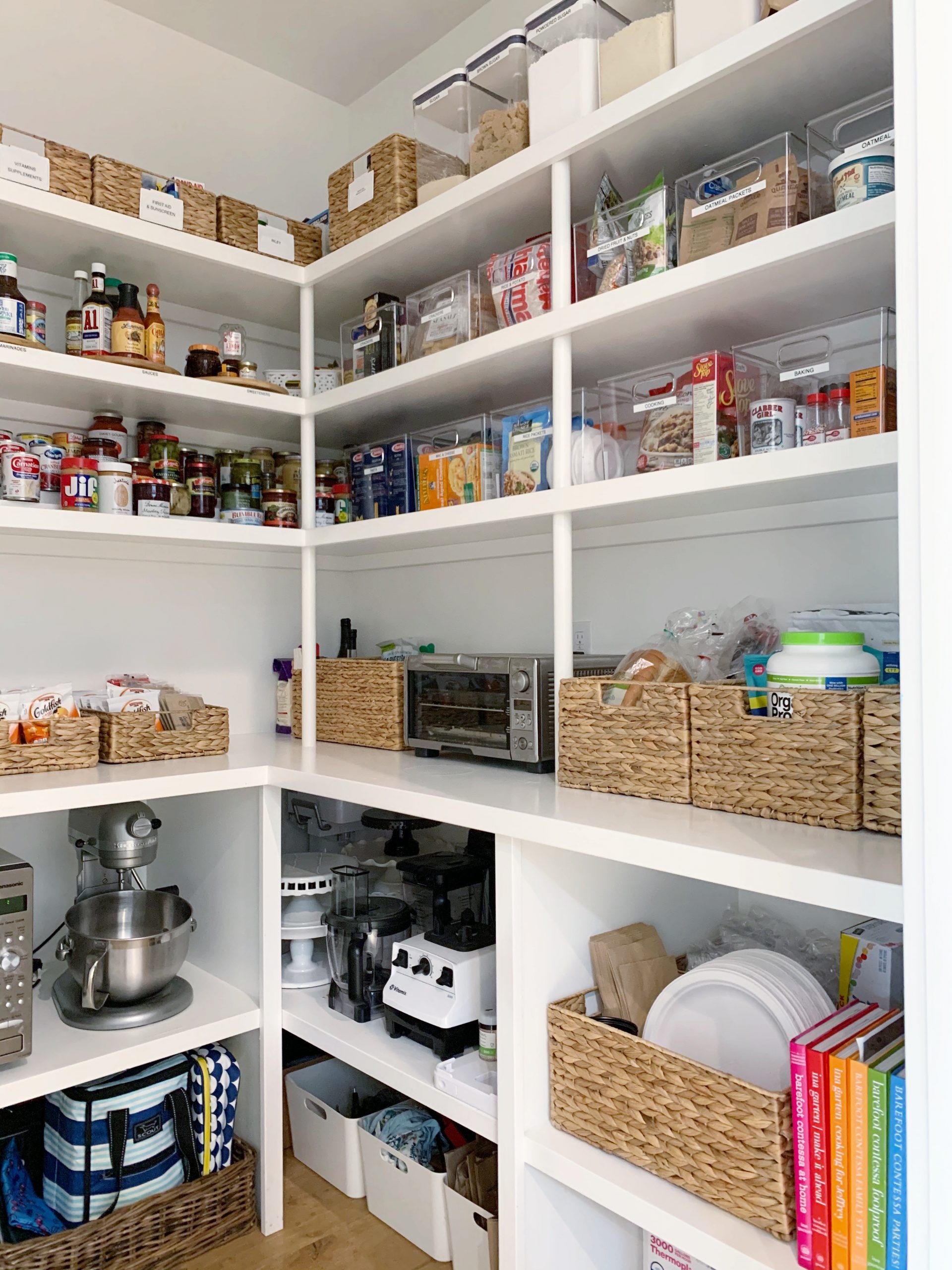 Simply Done: Simply Beautiful Walk-In Pantry Refresh - Simply Organized