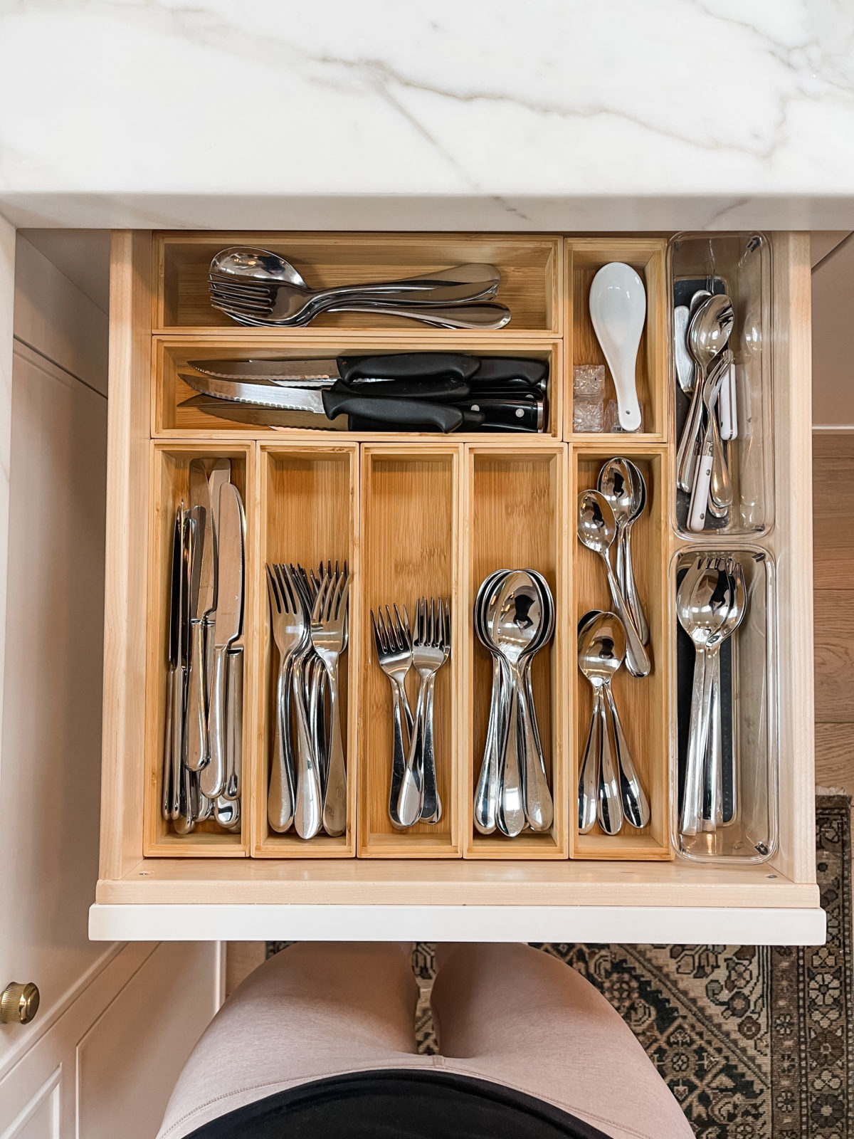 The Final Kitchen Project Of 2022 Simply Organized   Silverware Drawer Simply Organized Sf Bay Area 1200x1600 