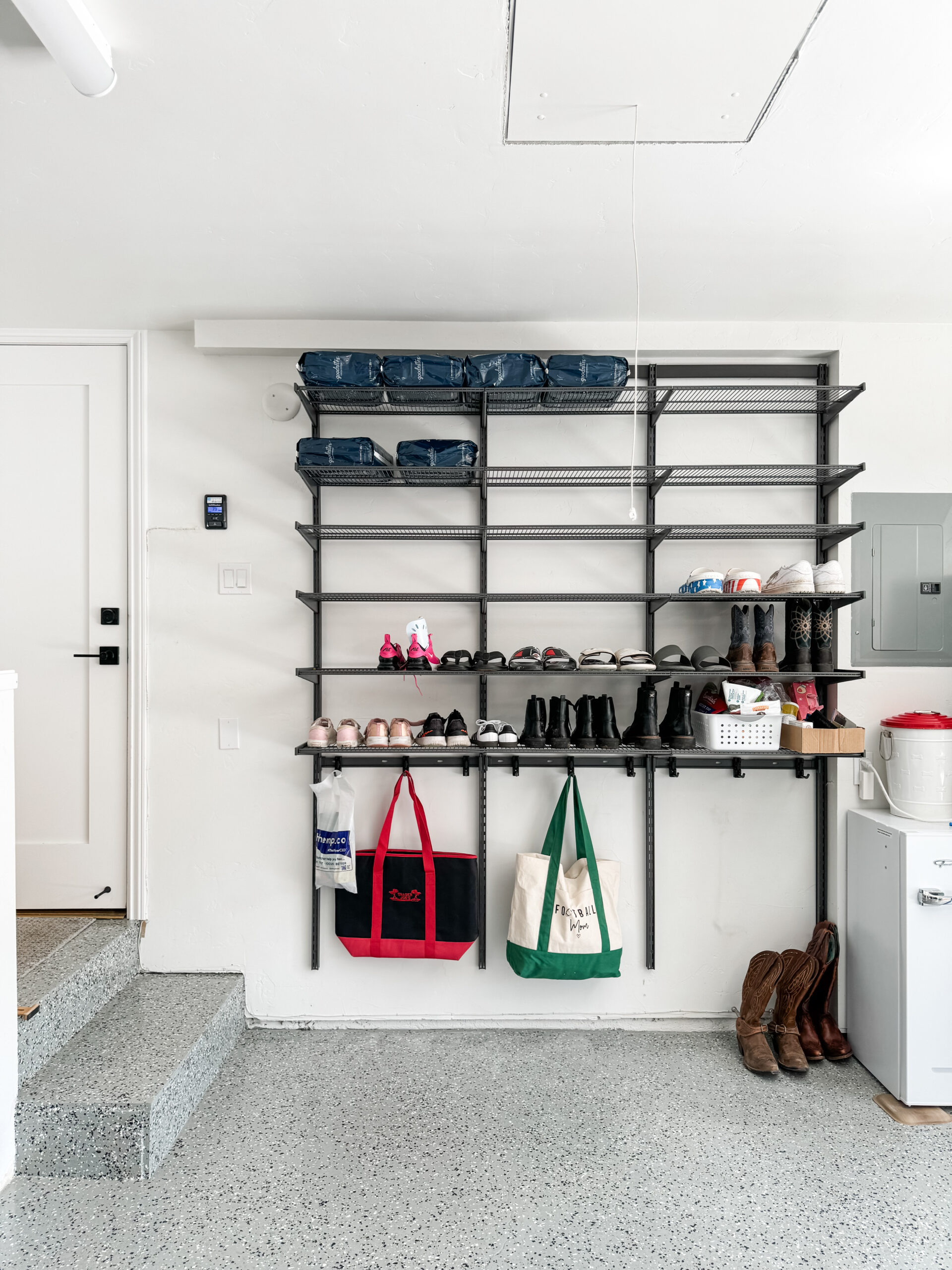 Simply Done: First Time Installing Garage+ by Elfa - Simply Organized